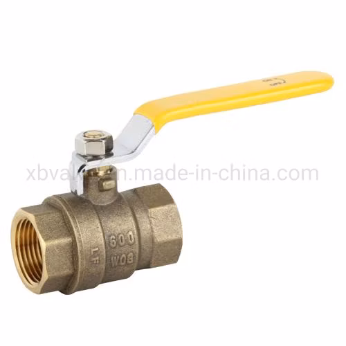 Robinet à tournant sphérique de connexion de presse en laiton forgé par usine de valve de la Chine pour le raccordement de tuyau