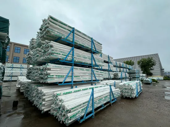 Drainage de raccord de tuyau en PVC avec port P